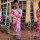 Lebaran, Bapak Ini Bikin Baju Melayu dengan Motif Hello Kitty